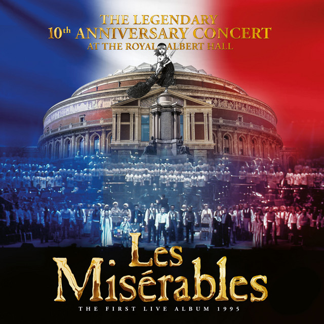 Les Misérables 10th Anniversary Concert recording artwork