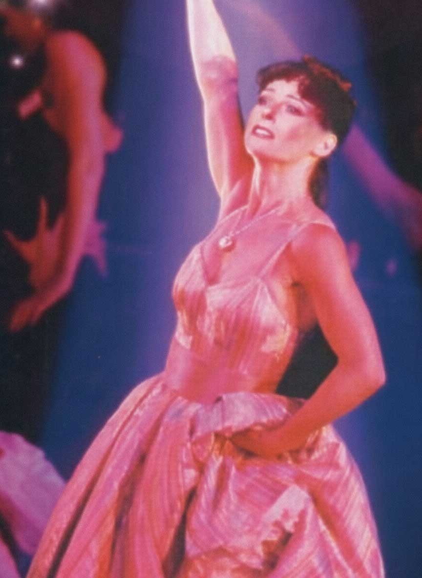 Ruthie Henshall as Peggy Sue in Peggy Sue Got Married