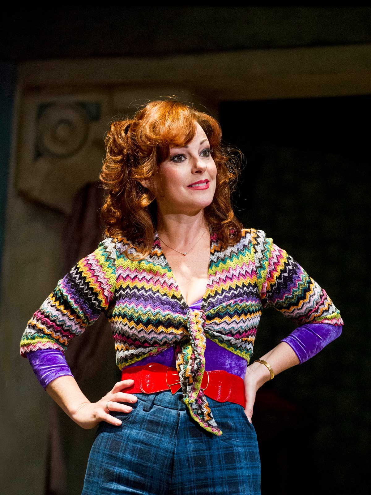 Ruthie Henshall as Mrs Wilkinson in Billy Elliot the Musical