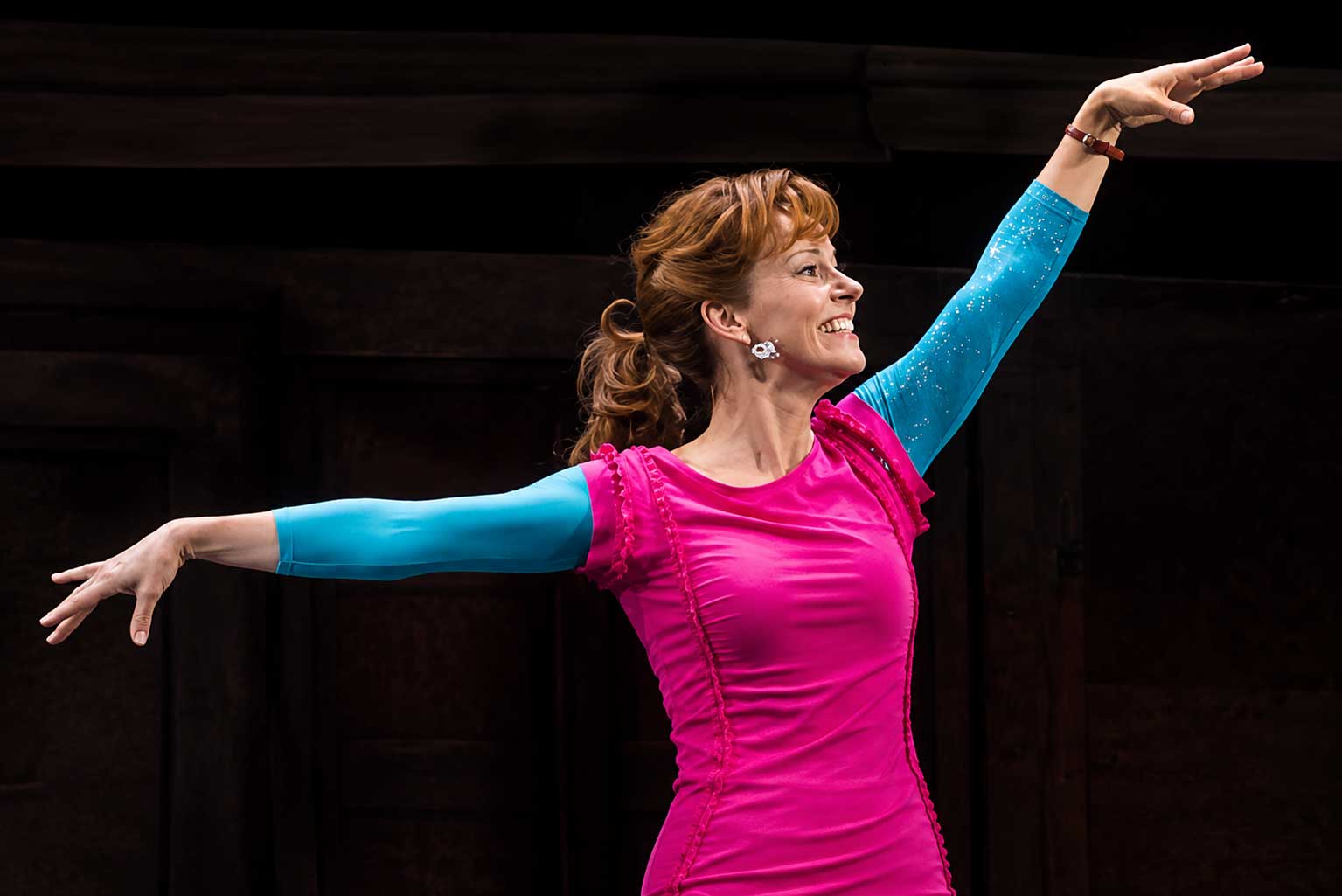 Ruthie Henshall as Mrs Wilkinson in Billy Elliot the Musical